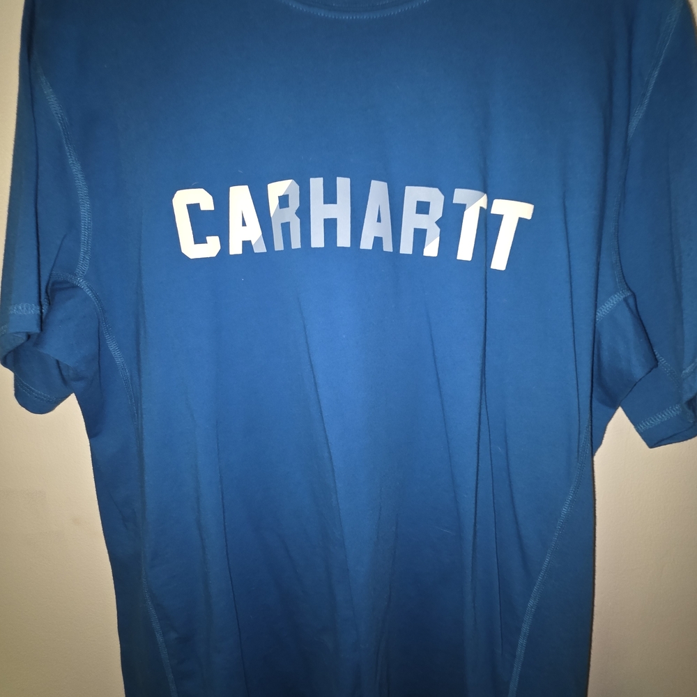 Carhartt Men's Blue Short Sleeve Tee
